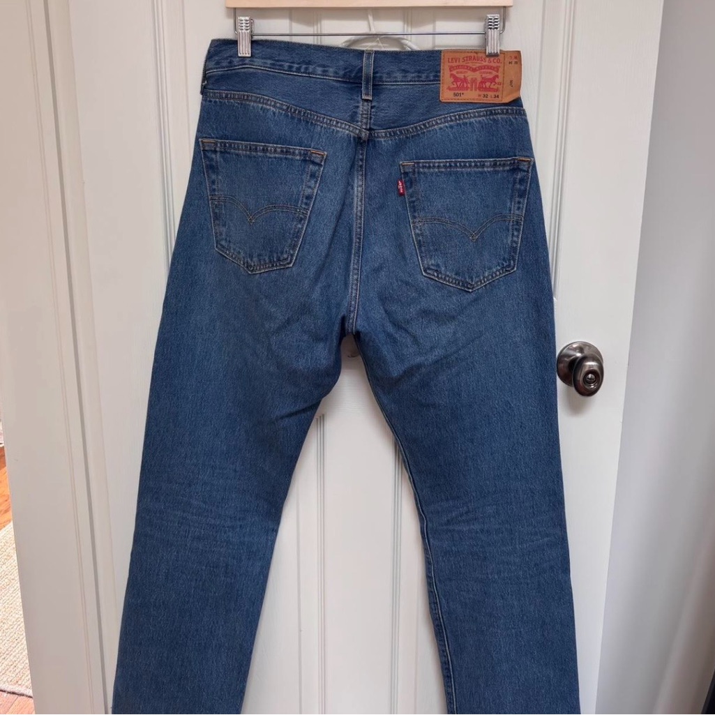 Levi's Straight Leg Men's Jeans In Classic Indigo